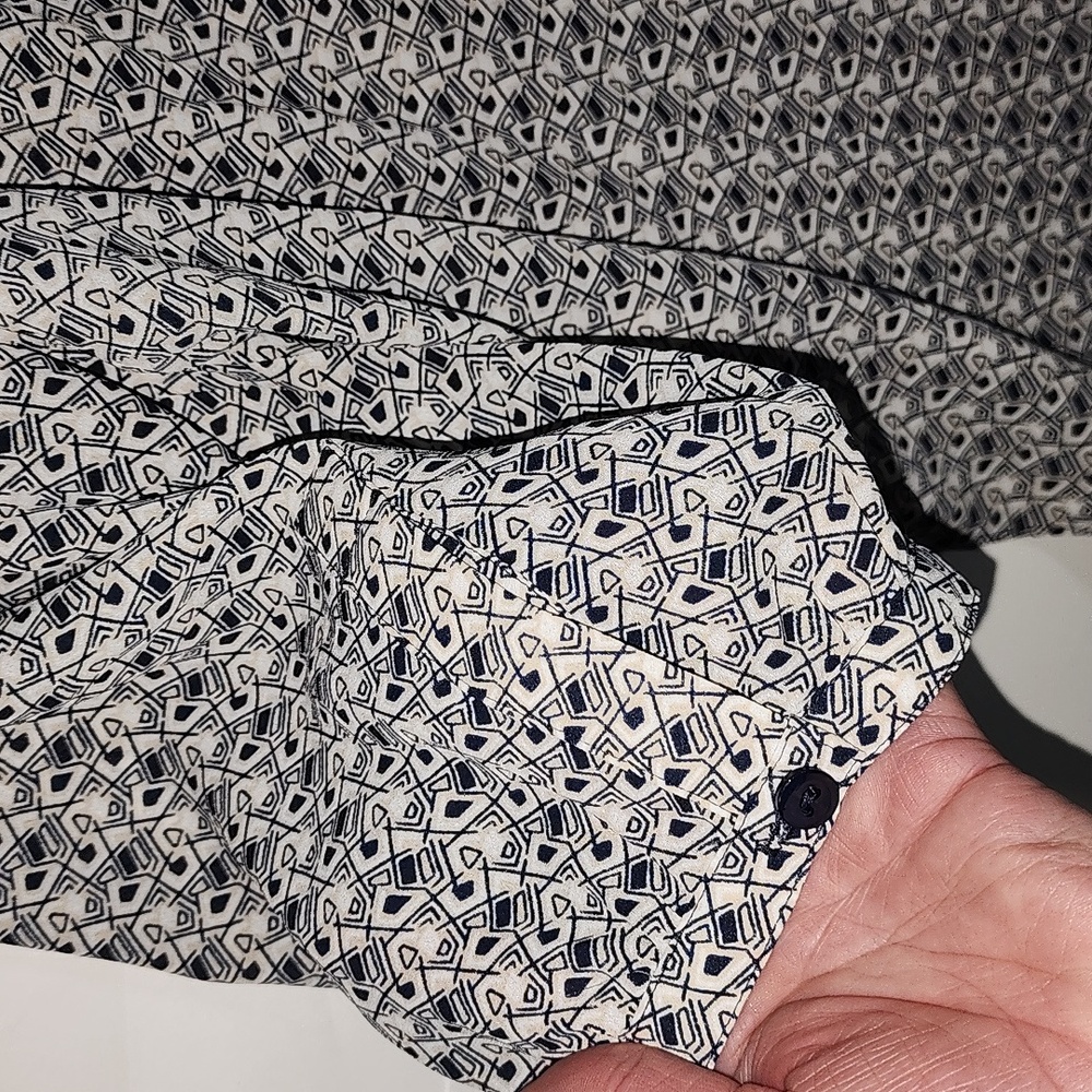NYDJ Pintuck Blouse NWT Size XLarge - Picture 11 of 14